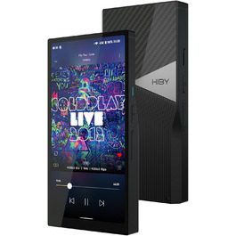 HiBy R6 Pro II музичний плеєр з Bluetooth, WiFi, подвійним ЦАП, клас A підсилювачем, Android 12, MQA 16X, DSD1024, PCM1536K, чорний