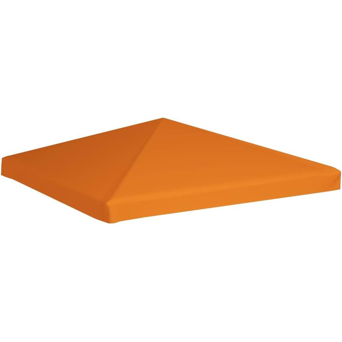 Покриття для альтанки 310 г/м 3x3м Антрацит Заміна даху Маркіз Брезент (помаранчевий)