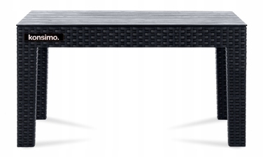 Комплект садових меблів Curver із пластику, сірий, 4 предмети