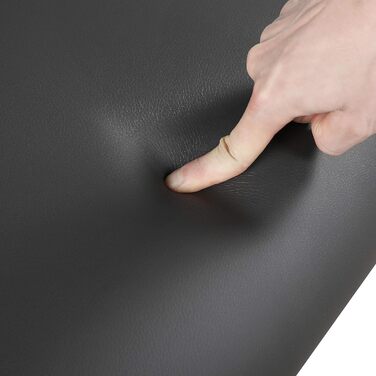 Набір з 2-х крісел для їдальні Yaheetech з м'яким сидінням, штучна шкіра, металевий каркас, сірий (135 кг)