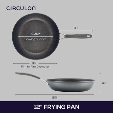 Індукційна сковорода Circulon A1, 30,5 см, графіт (30,5 см)