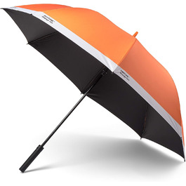 Парасолька, парасолька, якісний класичний дизайн, діаметр 130 см, водовідштовхувальний, ручка софт-тач, помаранчевий 021С