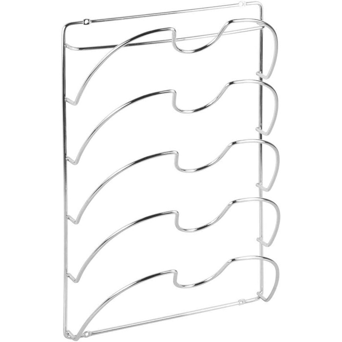Вертикальний тримач кришки каструлі mDesign-практична кухонне начиння для кришок каструль і сковорідок-зручні кухонне приладдя-ve