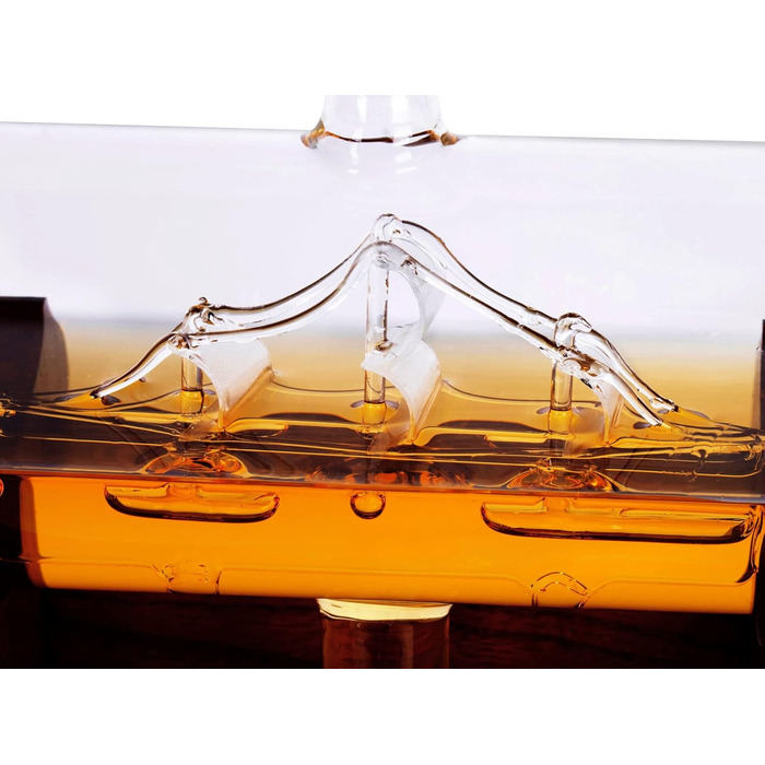 Скляний набір для віскі: карафа та 2 келихи, 1250 мл, The Wine Savant