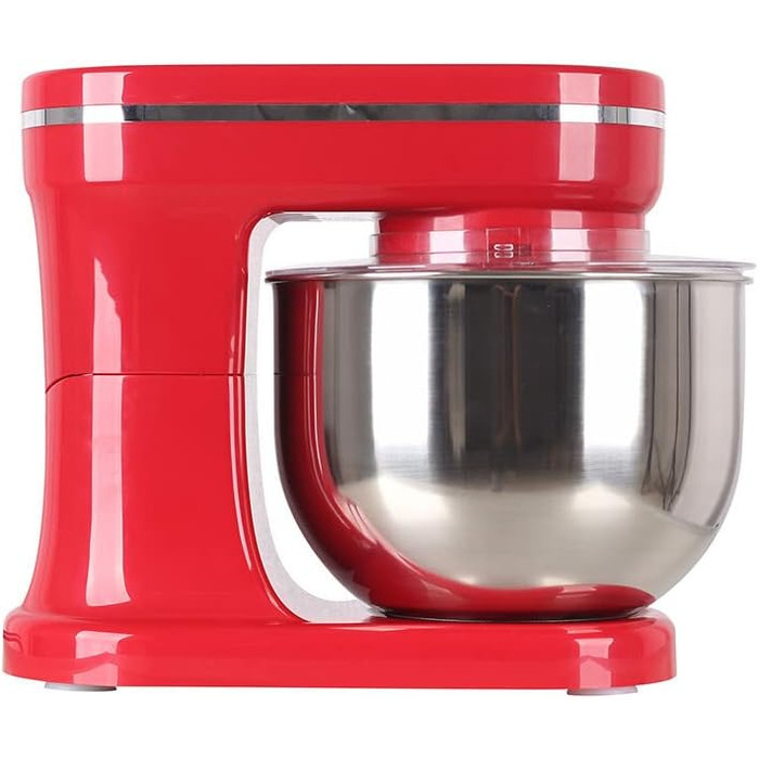 Кухонна машина Schäfer 1200 Вт з міксером та для замісу тіста, червона