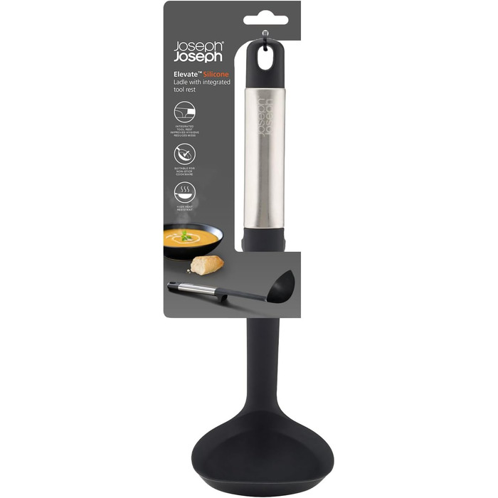 Набір кухонних аксесуарів Joseph Joseph Elevate (5 шт.) з силікону, BPA-free, стійкий до нагрівання, з антипригарним покриттям, з нержавіючої сталі