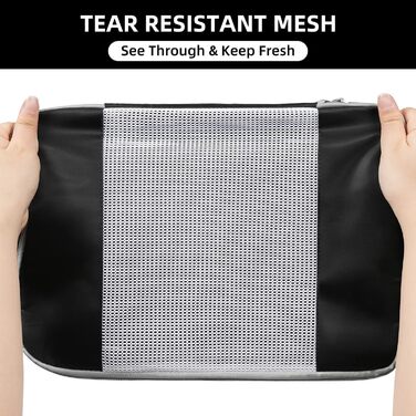 Набір органайзерів для одягу в подорожі BAGAIL, 10 шт., набір кубів для пакування речей у валізу та ручну поклажу, рожевий