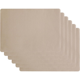 Набір столових серветок ASA Selection Stone, 46 x 33 см, імітація шкіри, Set6