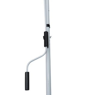 Outsunny Folding Arm Тент Clamp Тент регульований по висоті 200x150 см Сірий алюміній для балкона та тераси