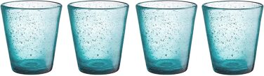 Склянки Butler Water Color 4 шт 290 мл бірюзові