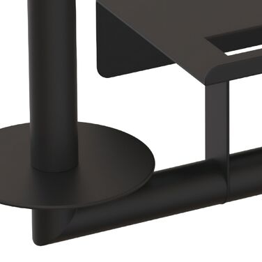 Тримач туалетного паперу Relaxdays з полицею