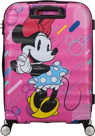 Дитячий багаж American Tourister Wavebreaker Disney, M(67 см - 64 л) Багатобарвний (Minnie Future Pop)