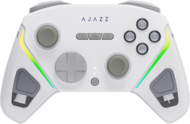 Бездротовий геймпад з док-станцією Ajazz GP100 Set White (GP100S-W)