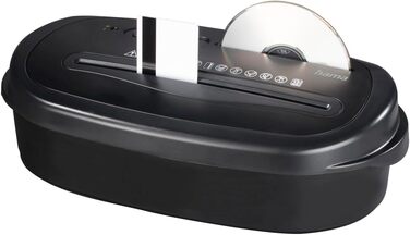 Шредер для документів Hama професійний, електричний, 12 аркушів, безпека 4 (DSGVO), 21 л