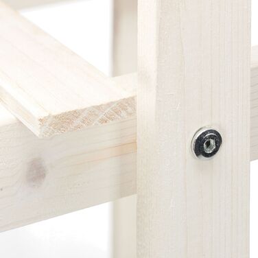 Сходинка для рослин Relaxdays з дерева, 5 сходинок