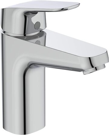 Змішувач настінний Ideal Standard Ceraflex з одним важелем, хром, витяжка 160 мм, регульовані S-з'єднувачі, водозберігаюча картридж CLICK, висота виливу 95 мм (без зливної арматури)