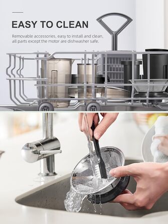 Шокер-віджимач Reemix для овочів та фруктів, професійний соковичавник з нержавіючої сталі, 800W, 3 швидкості, Aqua