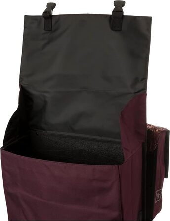 FAST RIDER Fastrider Nara Double Pannier Trend MIK (Deco Aubergine), FAST RIDER Fastrider Nara Double Pannier Trend MIK (Deco Aubergine)