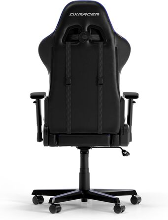 Оригінальне ігрове крісло DXRacer FORMULA L PVC Leather (Чорний/Індиго)