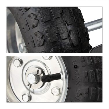 Візок для дров Relaxdays XL з металу