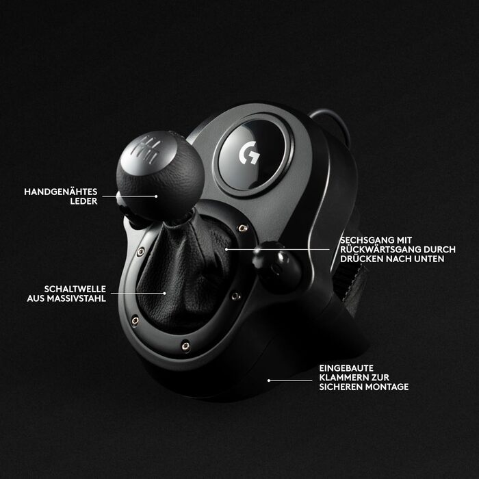 Logitech G29 Driving Force Racing Wheel – Ігровий кермо з Force Feedback для PS5, PS4, PC, Mac. Чорний