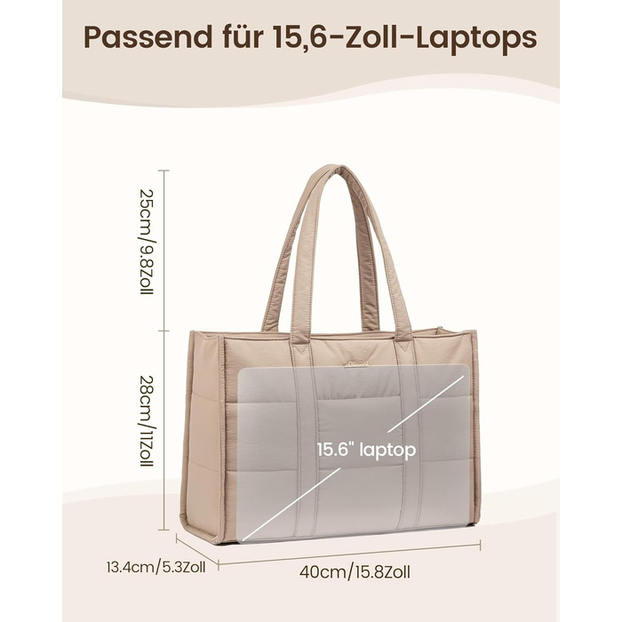 LOVEVOOK Сумка для ноутбука 15.6 дюймів, велика жіноча сумка-шоппер, м'яка сумка, сумка для роботи, портфель, сумка-тоут, жіночі сумки, сумка для навчання, шкільна сумка, сумка через плече для університету, бізнесу, школи, сіро-зелений колір