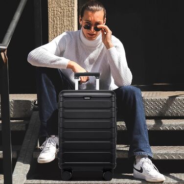 Набір валіз Roadcheer: тріо з полікарбонату з TSA-замком та аксесуарами (рюкзак, кульки, сумка для взуття)