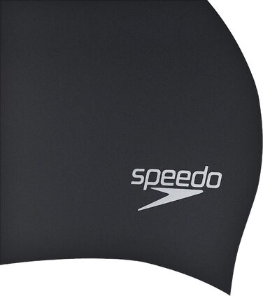 Окуляри для плавання Speedo Speedsocket 2, чоловічі і жіночі окуляри для плавання, чорний, один розмір підходить всім, і шапочка для плавання для жінок і чоловіків, чорний, один розмір підходить всім