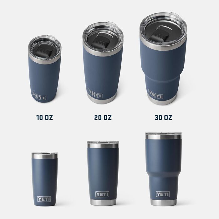 Термос YETI Rambler з кришкою MagSlider, нержавіюча сталь, 591 мл