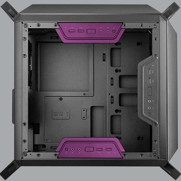 Корпус для ПК Cooler Master MasterBox Q300P 'Micro-ATX, Mini-ITX, RGB, бічне вікно MCB-Q300P-KANN-S02