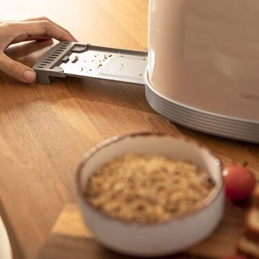 Тостер Cecotec Toast&Taste 800 Vintage Light: 850 Вт, 2 слоти, нержавіюча сталь, зелений, вінтажний стиль