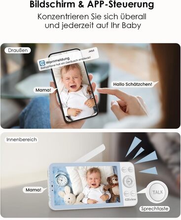 Відеоняня з камерою 2.5K та 5.5