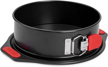 Форма для випічки Woll Springform Ø 26 см – висувна, без PFAS, з антипригарним покриттям та силіконовими ручками, придатна для духовки та посудомийної машини