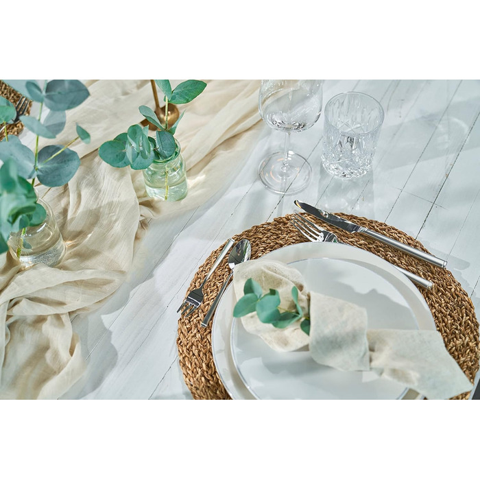 Набір столових приборів ZWILLING Senses 68 предметів (на 12 осіб), нержавіюча сталь 18/10, матова поверхня, придатний для миття в посудомийній машині, сріблястий/чорний