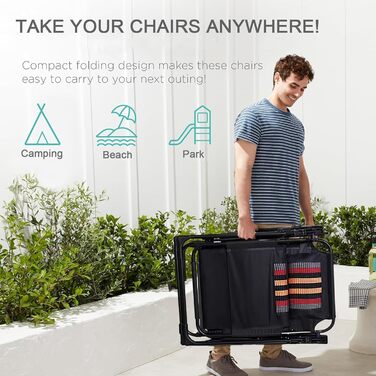 Розкішне ліжко для відпочинку в саду, широке (72 см), з підстаканником та подушкою для саду, балкону, тераси