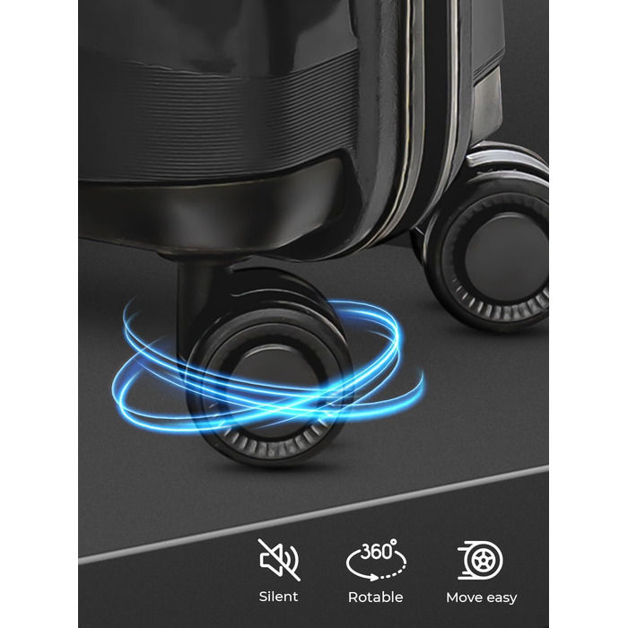 Візок REDOLZ Hard Shell 67см Поліпропілен 4-Дві котушки та TSA (Essentials 10)