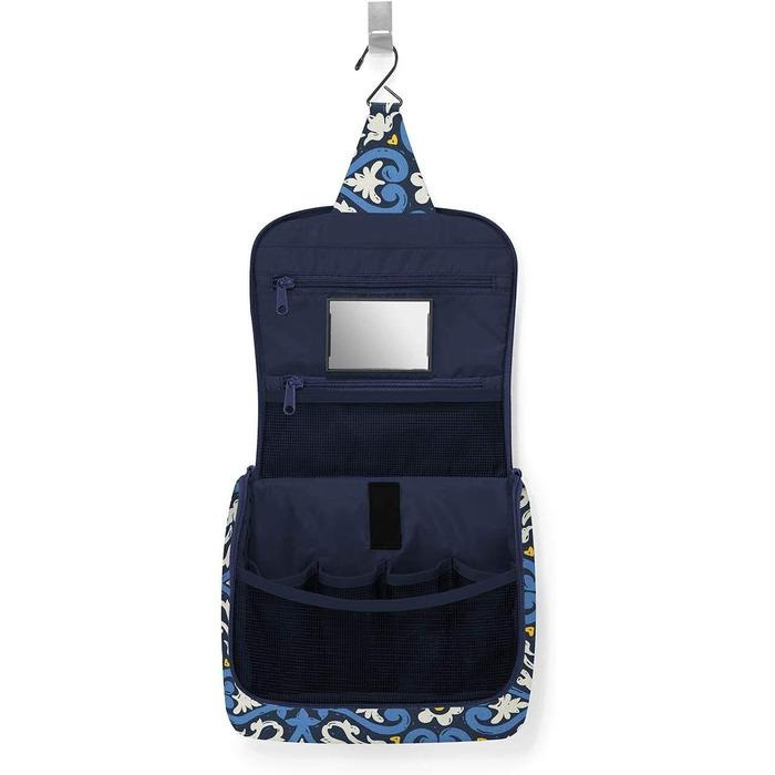 Практична туалетна сумка з гачком, водовідштовхувальний матеріал (темно-синій)