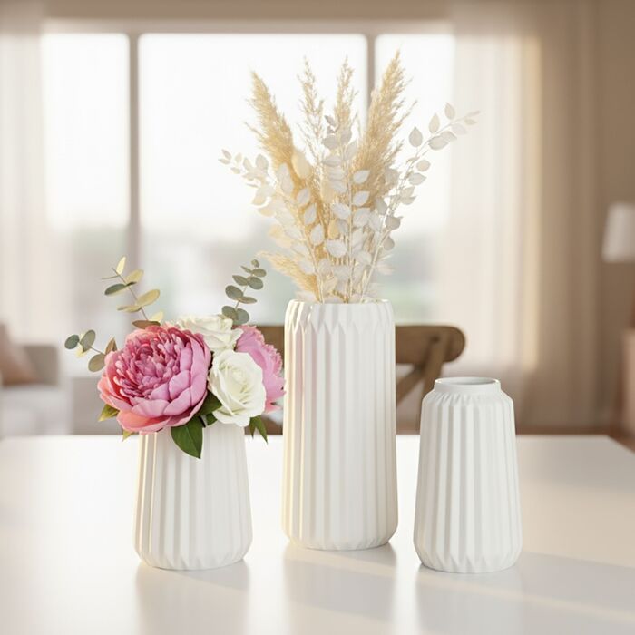 Набір ваз Relaxdays (3 шт.)