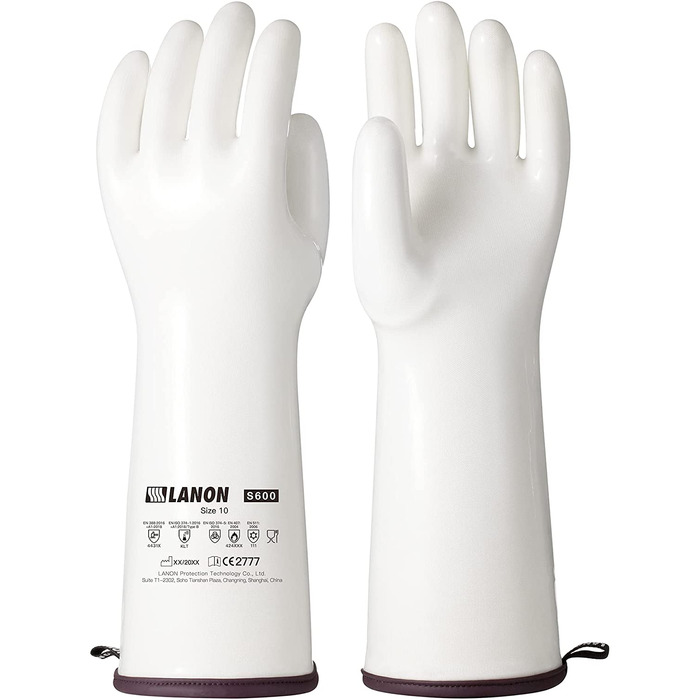 Жаростійкі рукавички LANON Protection XL білі