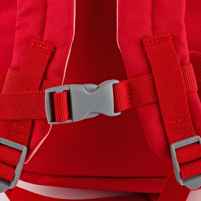 Дитячий рюкзак Sigikid, рюкзак для дитячого садка міцний, легкий, зручний для дітей, для дитячого садка, ясел, екскурсій, дозвілля, для дітей від 2-5 років, 5,2 л (ягідний/червоний/сонечко)