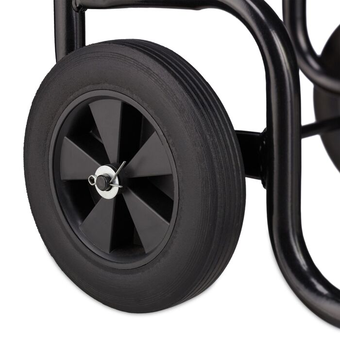 Візок для дров Relaxdays (чорний)