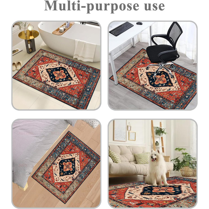 Килимок для захисту підлоги під стілець 90x120 см - килимок для ігрового крісла, офісного крісла, антиковзаючий, прямокутний