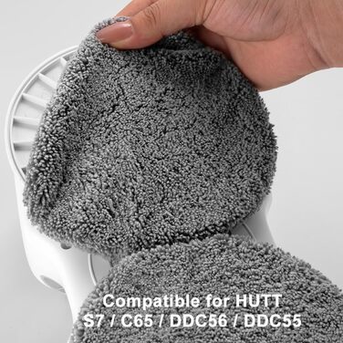 Робот для миття вікон Hutt з функцією розпилення 5500Pa, 3D-подушка, електричний мийник вікон з баком 80мл, автоматичний мийник вікон, багаторазовий захист, 8 ганчірок, кейс (10 ганчірок)