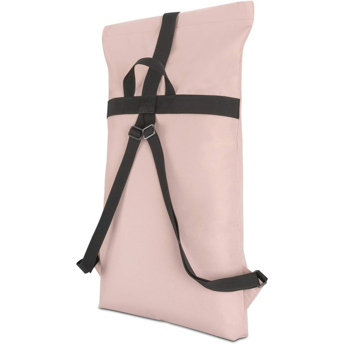 Рюкзак Johnny Urban Sports Bag Roll Top Emil для жінок і чоловіків, виготовлений з перероблених пластикових пляшок - Високоякісна спортивна сумка - Сучасний рюкзак Rolltop водовідштовхувальний рожевий