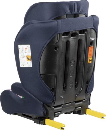 Автокрісло Disney Frozen з ISOFIX для дівчаток 100-150 см з Ельзою, Анною та Олафом на фіолетовому