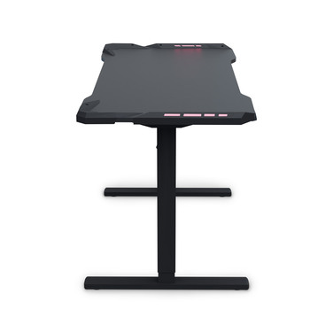 Стіл Mealux PowerDesk Carbon RGB з електрорегулюванням висоти (арт. EVO-201 Carbon / B)
