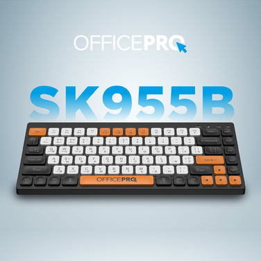 Клавіатура бездротова OfficePro (SK955B)