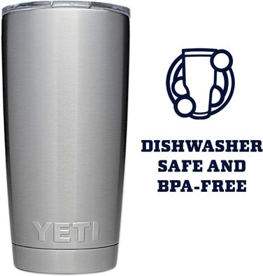 Термос YETI Rambler з кришкою MagSlider, нержавіюча сталь, 591 мл