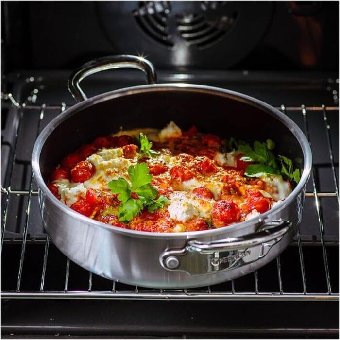 GreenPan сковорода з нержавіючої сталі 26 см з кришкою CC003820-001