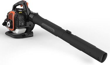 ФУКСТЕК Профі Бензиновий Листозбір/Подрібнювач FX-LBS126P – Листодув та подрібнювач з насадкою для видування, всмоктуючим шлангом та мішком для збору листя 60л – Анти-вібраційна функція – Швидкість повітря 62,7 м/с